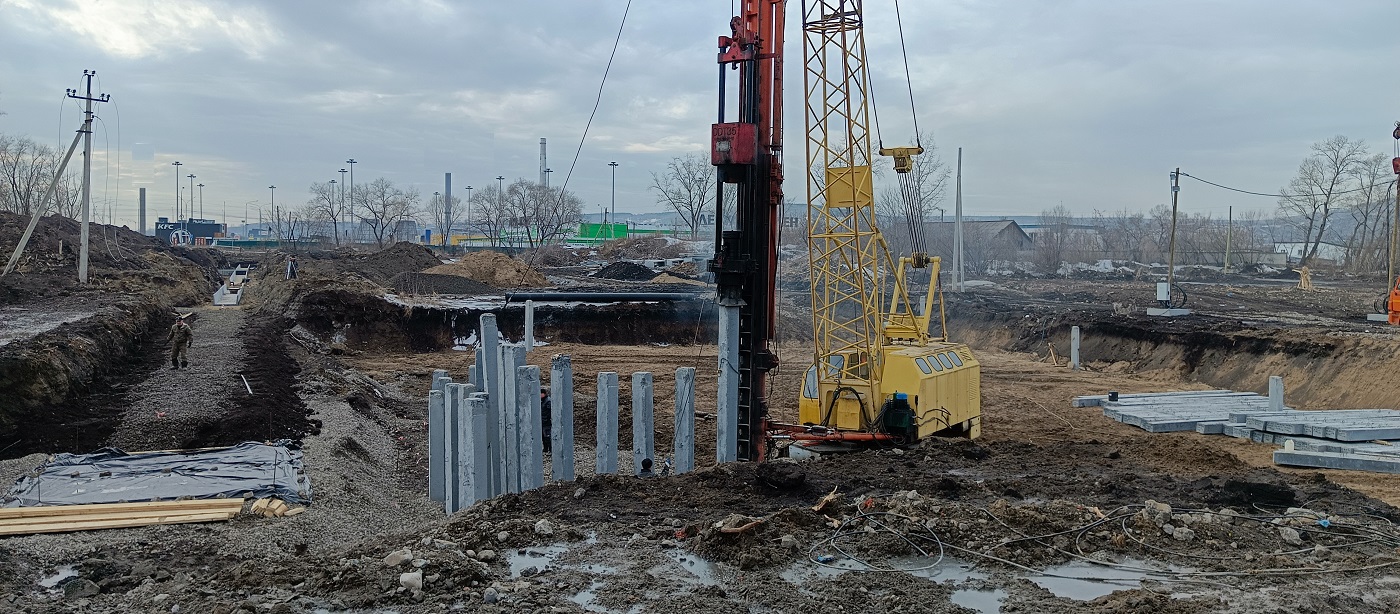 Аренда сваебоя для забивки бетонных свай в Белгородской области