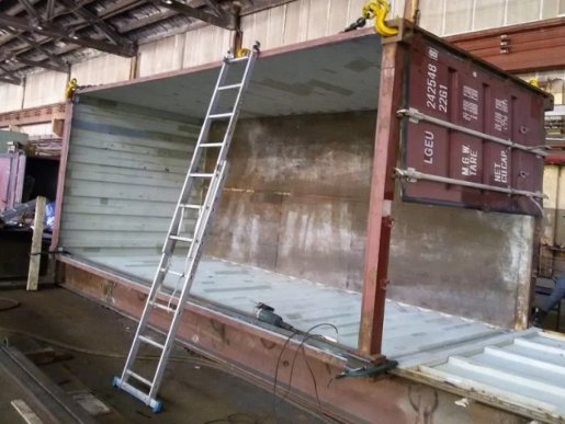 Ремонт сухогрузных и рефрижераторных контейнеров стоимость ремонта и где отремонтировать - Белгород