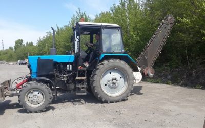 Поиск тракторов с барой грунторезом и другой спецтехники - Борисовка, заказать или взять в аренду