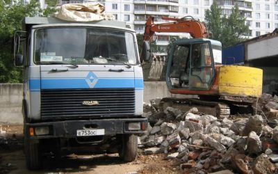 Вывоз строительного мусора, погрузчики, самосвалы, грузчики - Белгород, цены, предложения специалистов