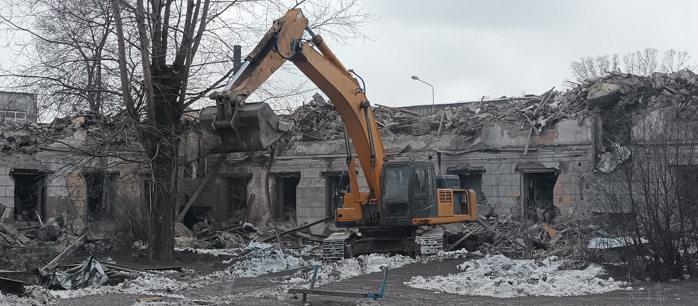 Демонтажные работы, услуги спецтехники в Борисовке